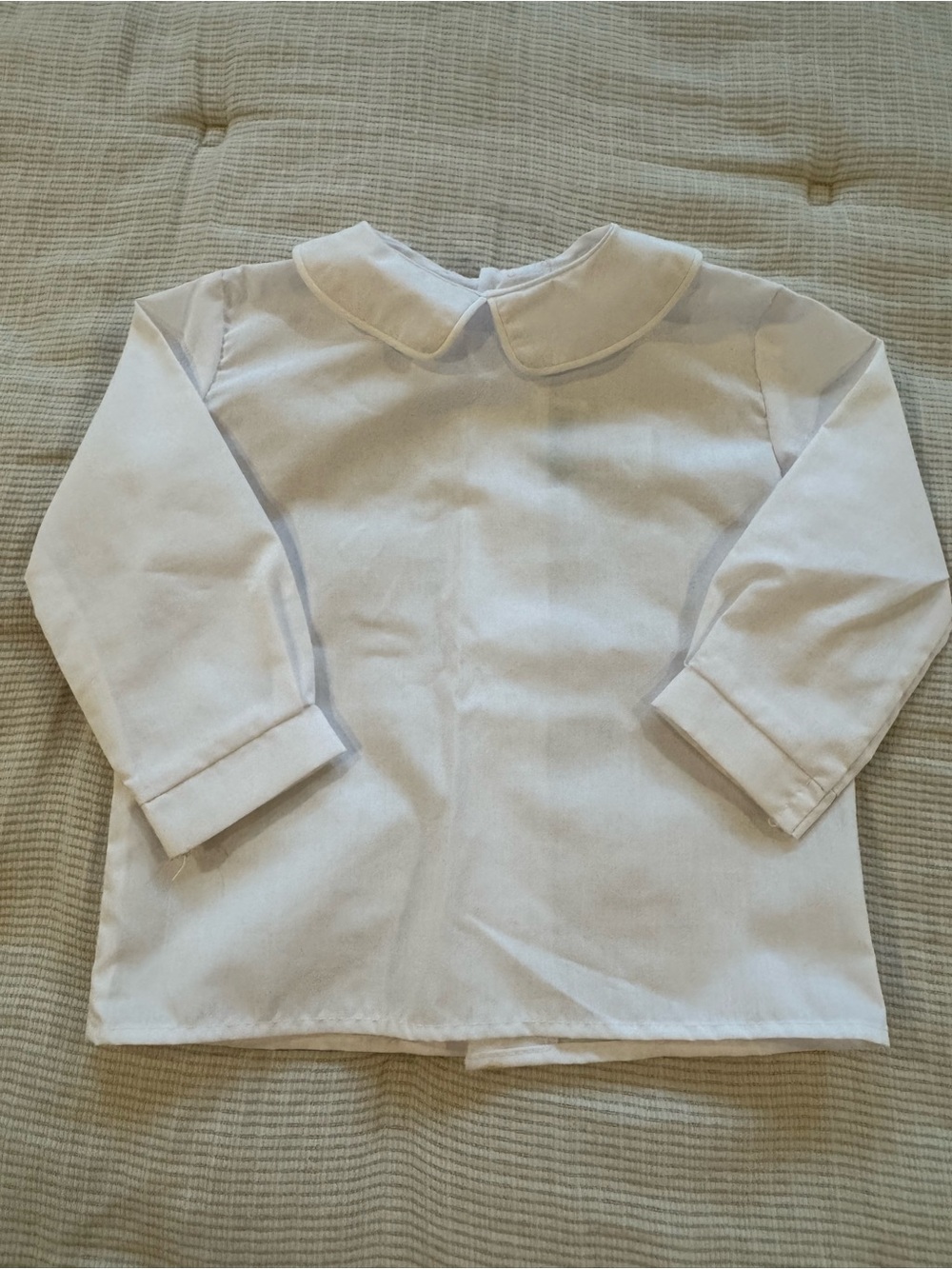 Funtasia! Too Classic White Long-Sleeve Peter Pan Collar Shirt